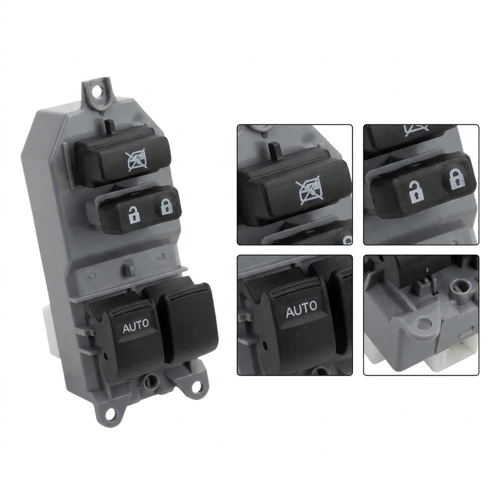 Driver Side Switch Window Control Switch Plastic And Metal Build High Durability Design Easy Installation Process