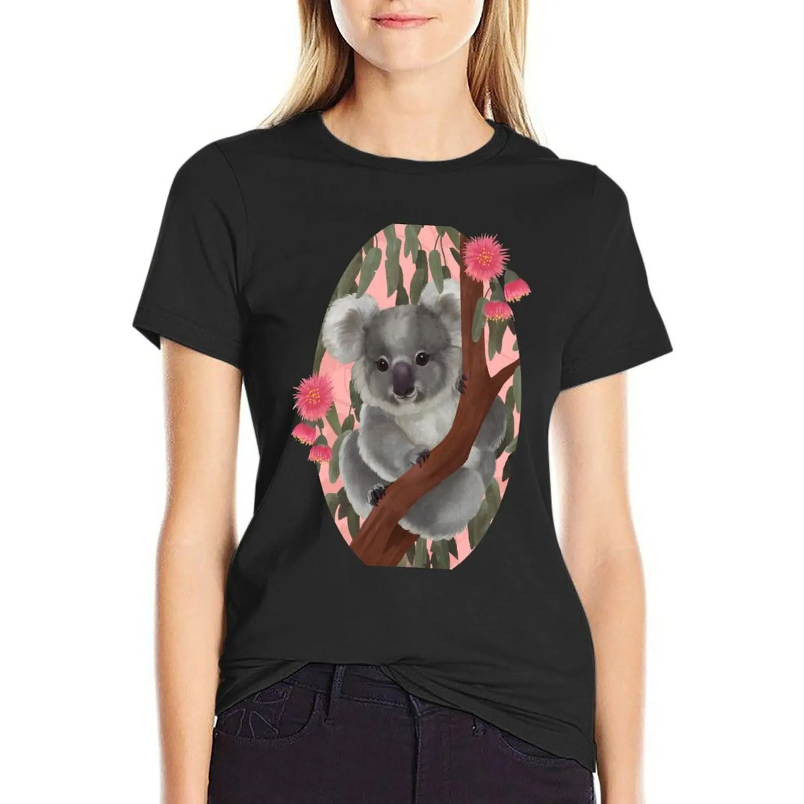

G'day Koala T-Shirt Short sleeve tee blanks customs vintage clothes Women clothes