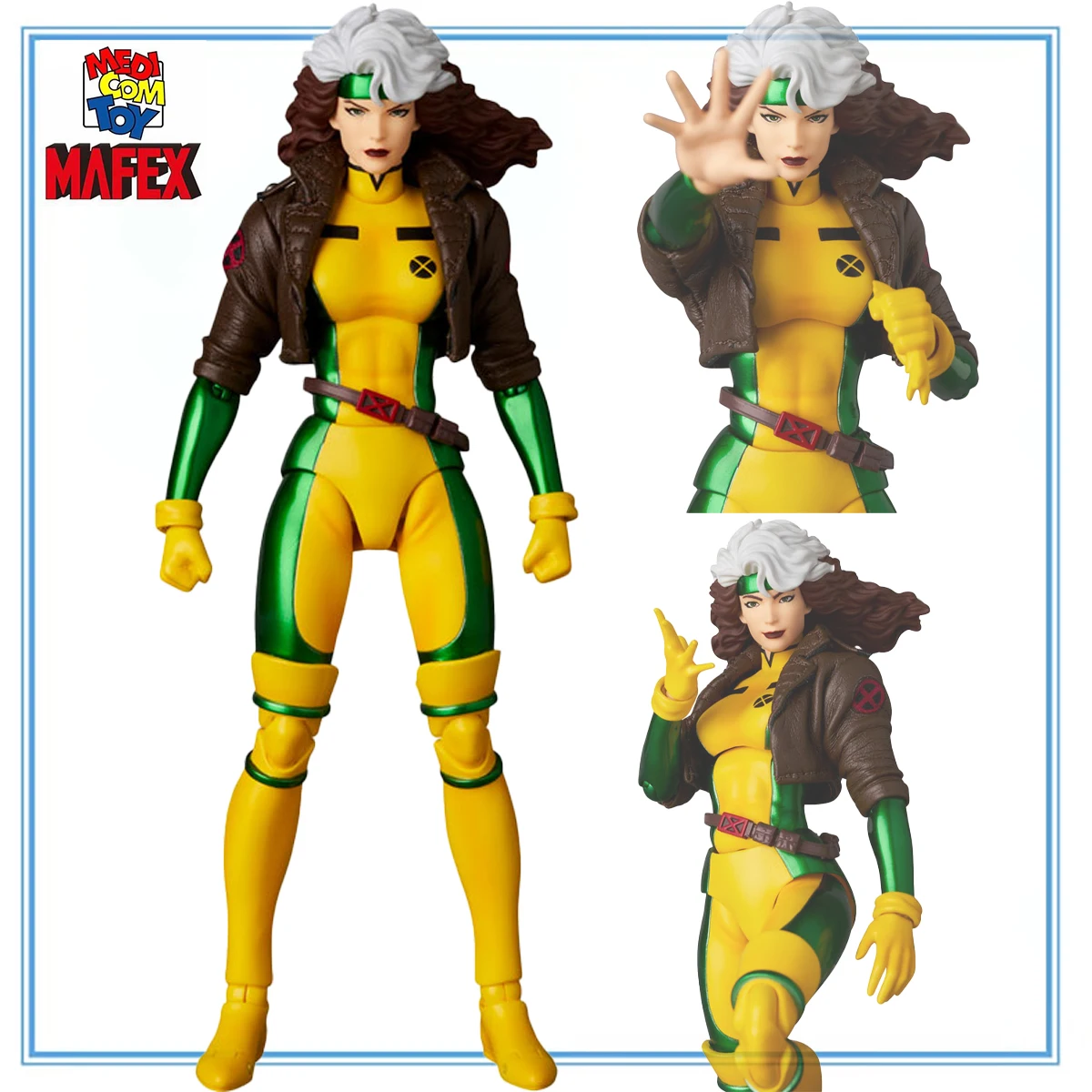 100% Original Medicom Toy Mafex (No.242) X-Men Rogue Comic Ver