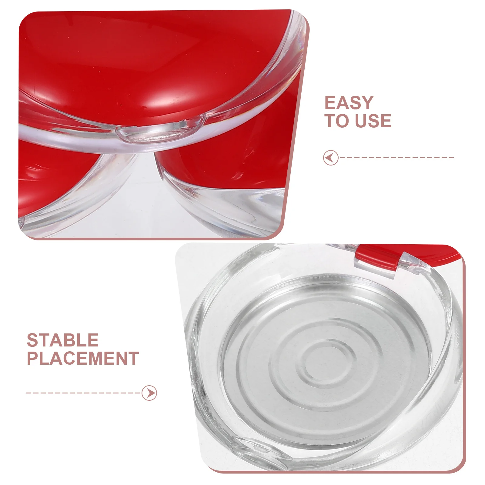 Caja de maquillaje recargable con espejo, estuche compacto, organizador de pestañas, soporte para pestañas, almacenamiento de colorete en polvo, estuche de maquillaje portátil de viaje, 3 uds.