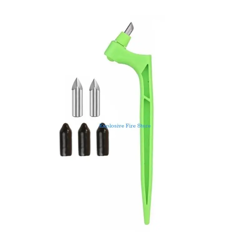 C4DB 360 درجة دوارة الشفرة حرفة سكين أدوات قطع الورق الحرف ل DIY #2