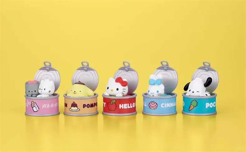 Neues Produkt auf Lager: KT Katzenfutter-Blindbox im niedlichen Pudding-Hund-Design, Cinnamoroll Desktop-Ornament, Überraschungsgeschenk für die Feiertage – Detail 1
