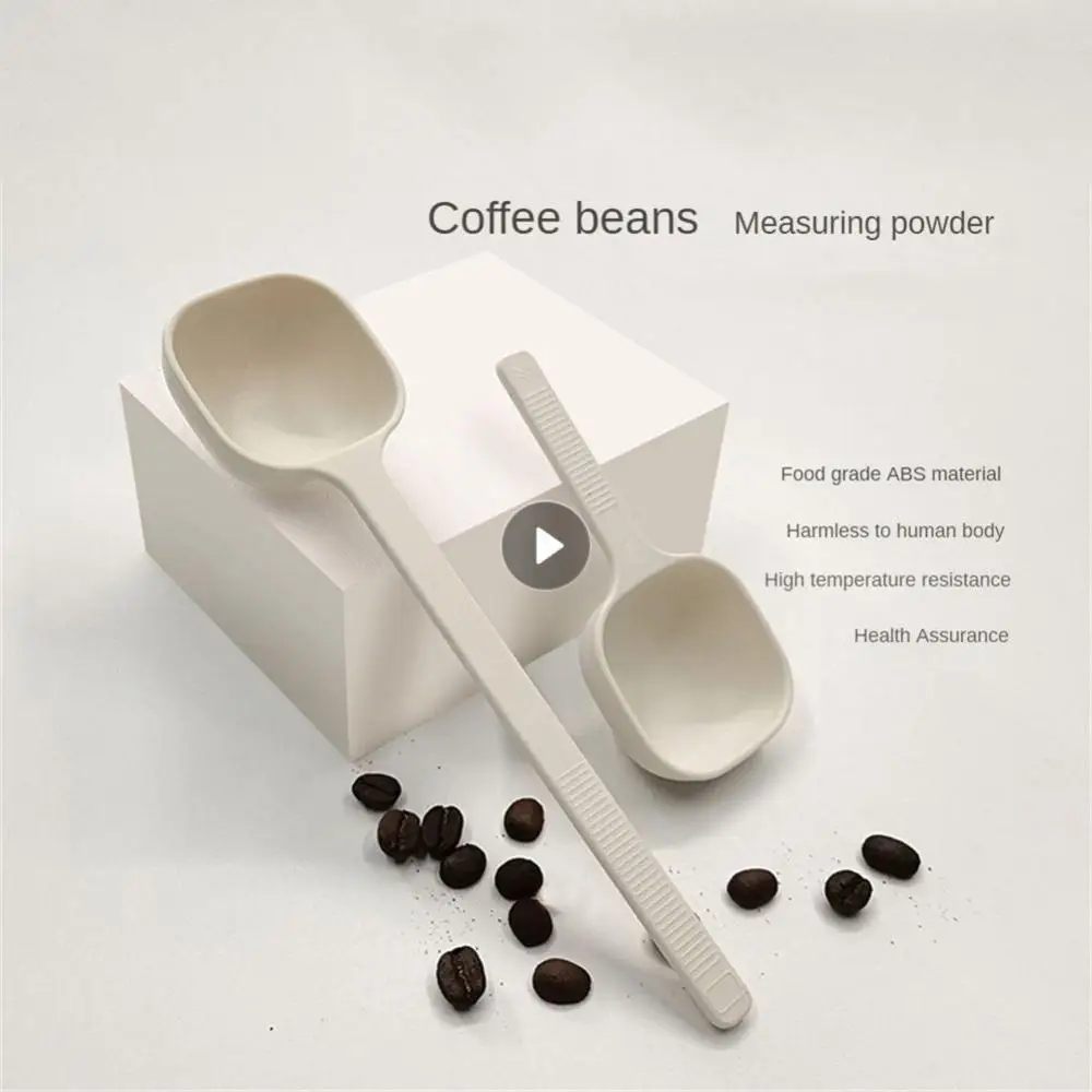 Coffee Bean Spoon Corrosion Resistance Antiskid Creative Short/long Handle For Kitchen Coffee Stirring Bar 9.5g Heat Resistance