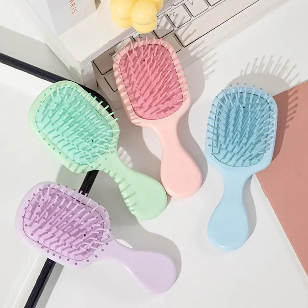 Mini Anti-static Air Bag Comb Head Massage Reduce Hair Loss Air Cushion Hair Comb Acupoint Stimulation Knotless Hairbrush Girls