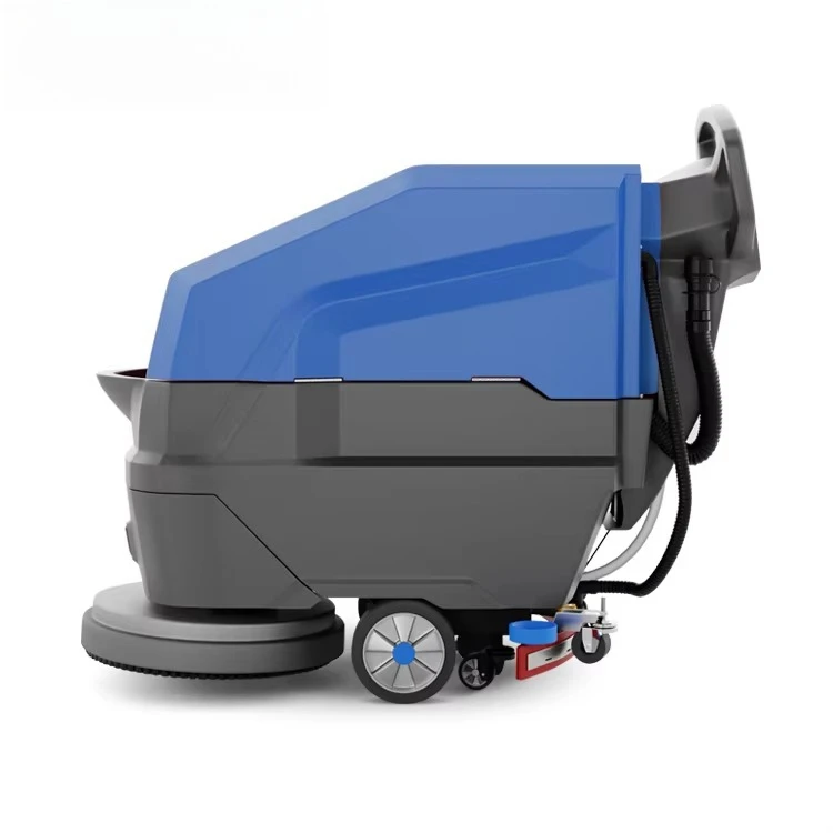 منظف أرضيات المشي الكهربائي عالي التحمل من Gog A1 يعمل بالبطارية التجارية منخفض الضوضاء