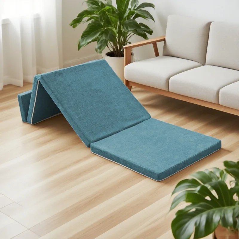 Foldable Nap Mat Students Office Tatami Floor Car Foam Pad Foldable Nap Mat Napping Mattress Make A Bed on The Floor