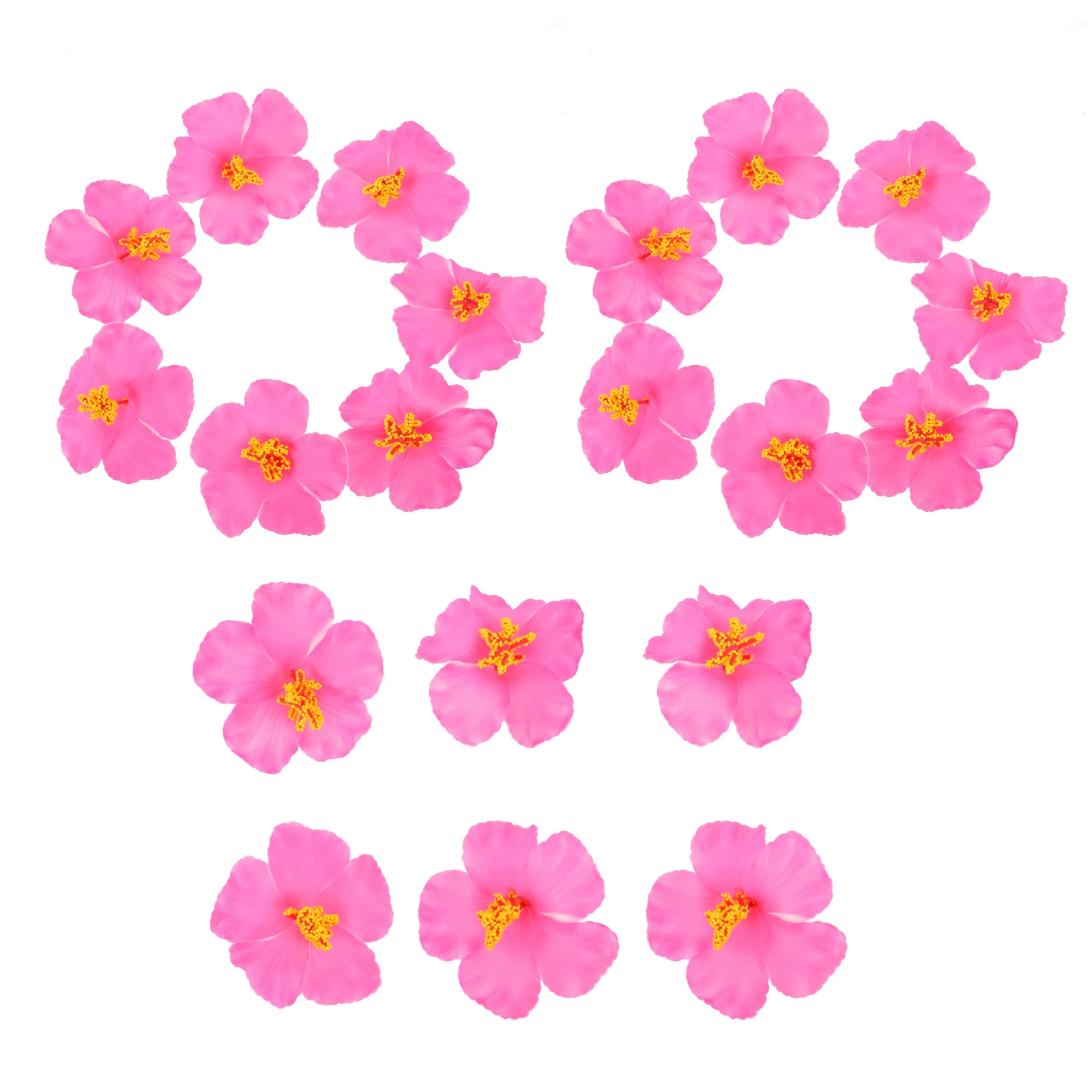 

20PCS Artificial Flowers Decorative Materials Home Bedroom Living Room Study Bar nament Pink Adornment Party Supplies
