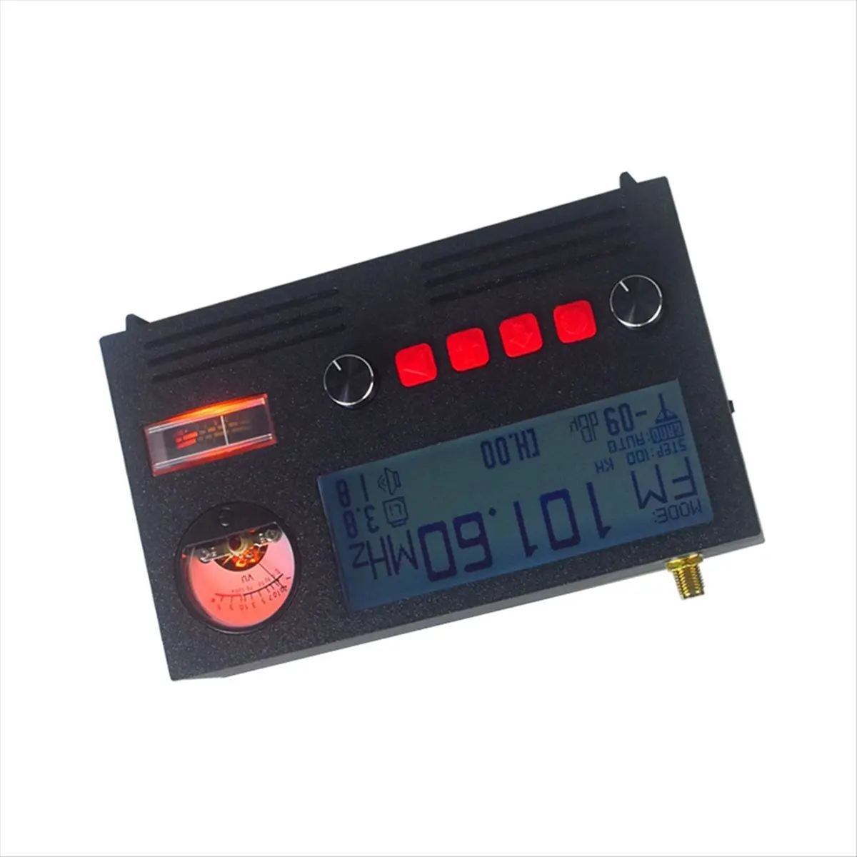 sixsix TEF6686 FM Multi-Band Radio Receiver 8000mAH Lithium Battery NyaKoishi Versio with Audio VU Indication and S-Meter