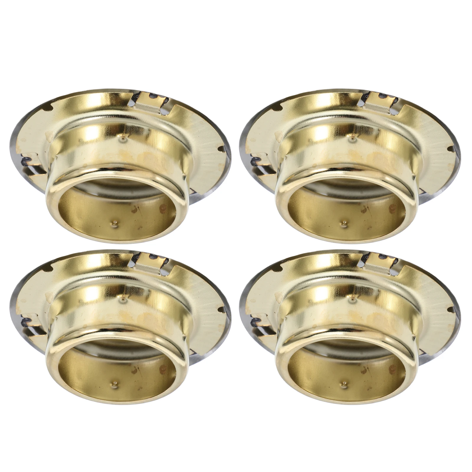 

4Pcs Concealed Fire Sprinkler Head Cover Plate Ceiling Mount Threaded Nozzle Protector Guard for Sprinkler System Ceiling Safety