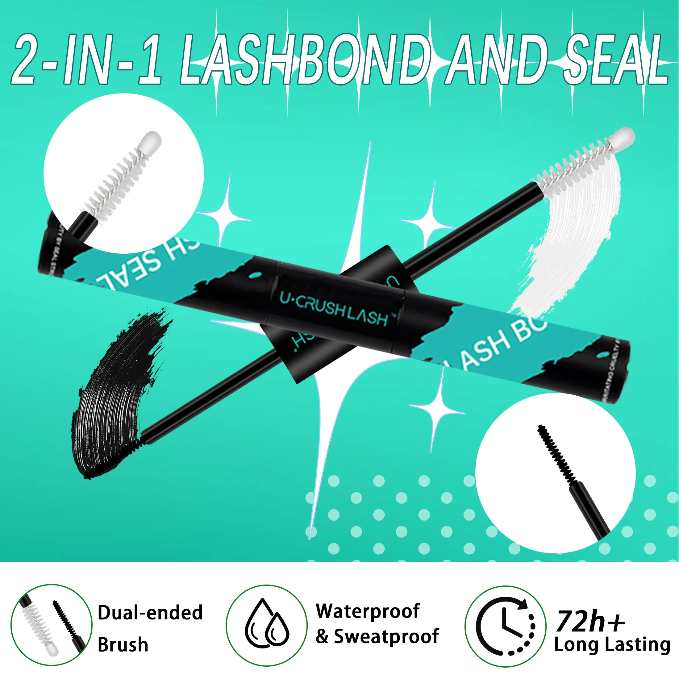 لتقوم بها بنفسك طقم تمديد الرموش مع مزيل الصمغ والملقط مقاوم للماء طويل الأمد لاش السندات غير مزعجة مزيل الكمال تأثيري