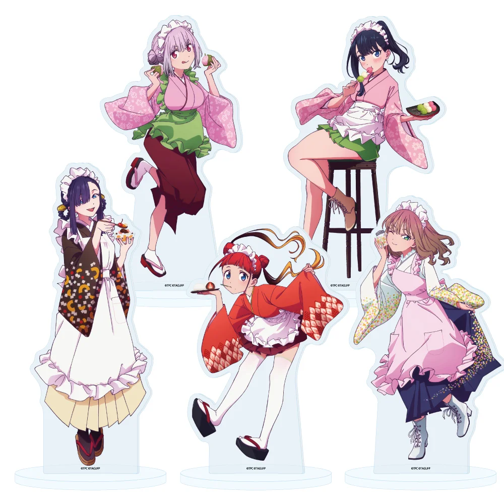 SSSS.GRIDMAN Rikka Takarada Shinjou Akane Yume Minami Chise Asukagawa Rikka Takarada Official Acrylic Stand Desktop Decor Gifts