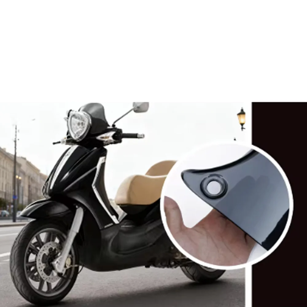 For Beverly 350 Sport Touring BV350 2012-2017 Motorcycle Windscreen Windshield Screen Protector Clear Replacement Accessories Ki