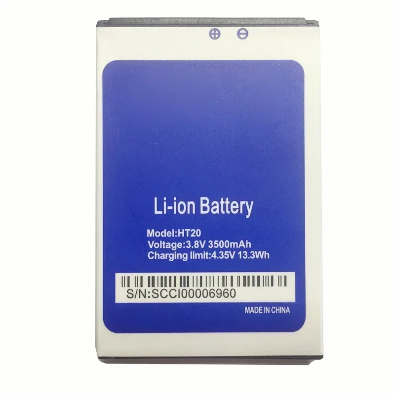 Mobile Phone Battery For HOMTOM HT20 Pro HT20Pro Battery Baterij Cell Mobile Phone Batteries 3500mAh