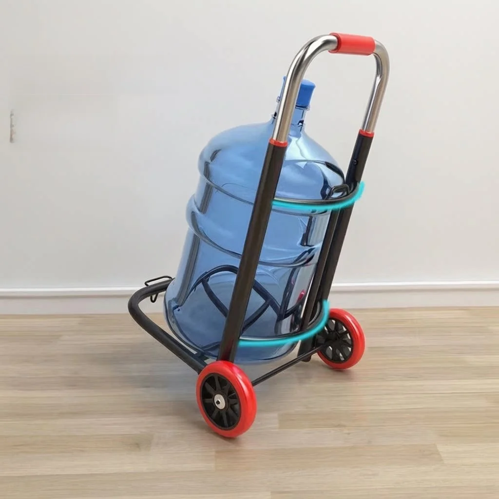 portable-hand-pulled-water-truck-barrelled-water-heavy-duty-portable-shopping-cart-with-silent-wheels-for-home-and-commercial