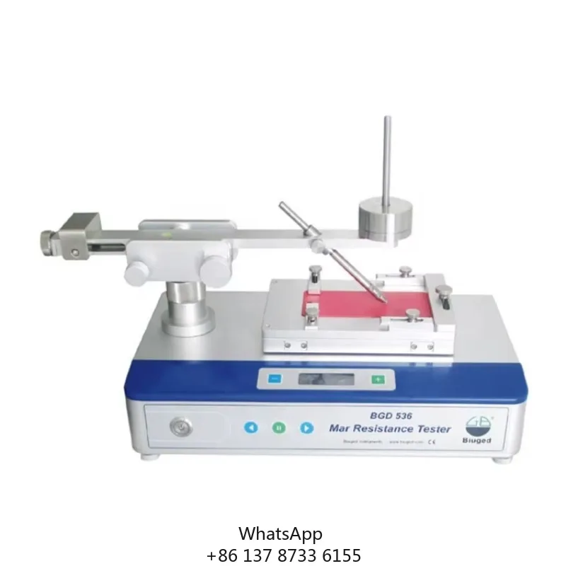 BGD 536 Mar Resistance Tester Universal Friction Coefficient Testing Machine,Rub Scratch Resistance Tester