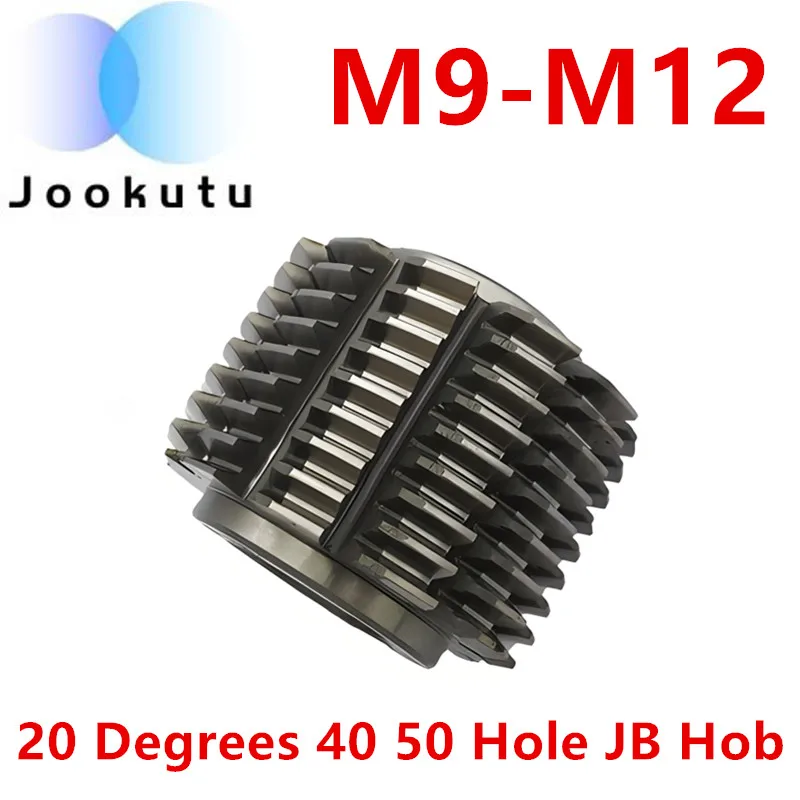 M9 M10 M12 Pressure Angle 20 Degrees 40mm 50mm Holes JB Gear Hob HSS