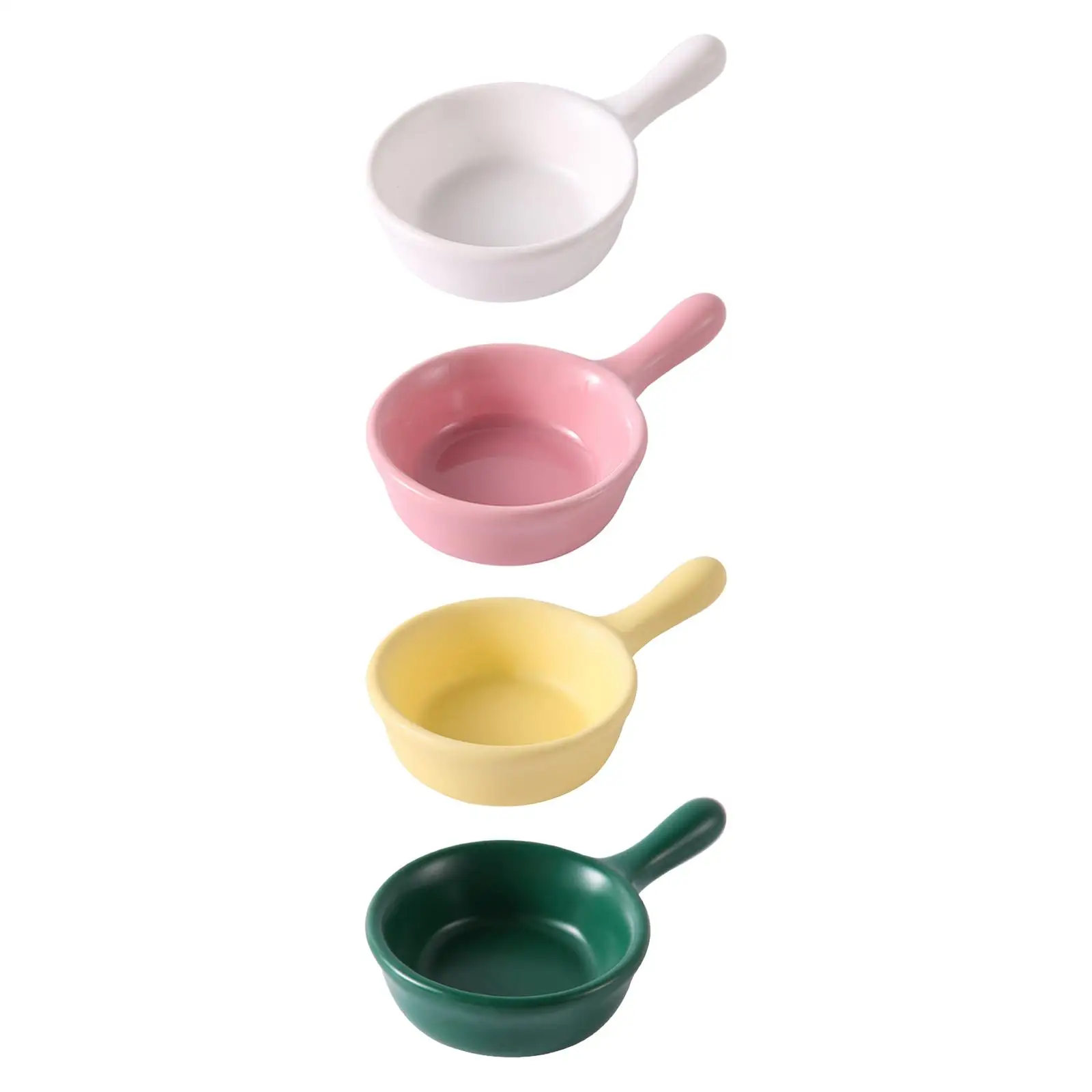 Sauce Dish Porcelain Ketchup Saucer Seasoning Dish Soy Sauce Dish Dipping Bowls for Restaurant Condiments Seasoning Home