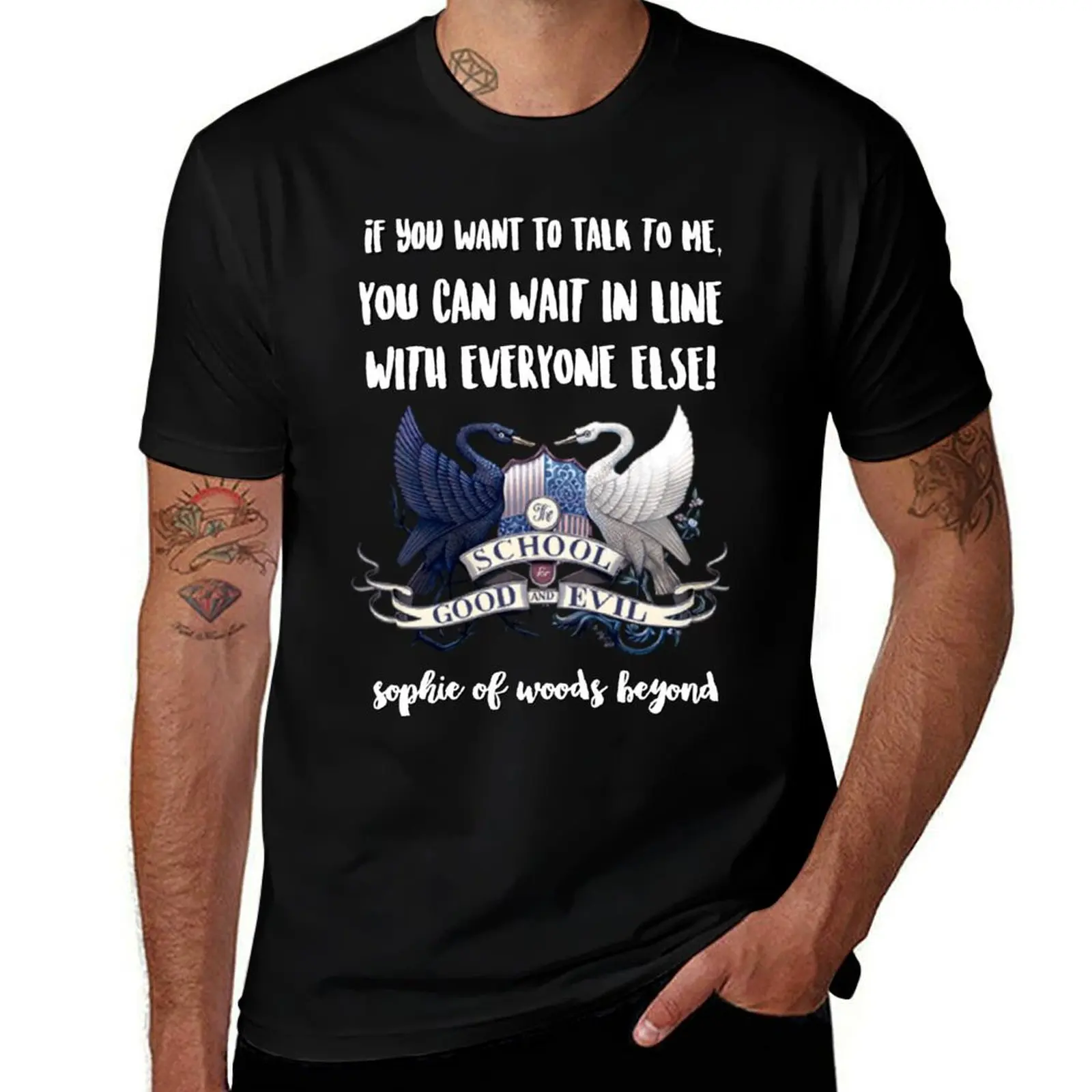 

Sophie Of Woods Beyond Quote T-Shirt man tshirt t shirts with prints