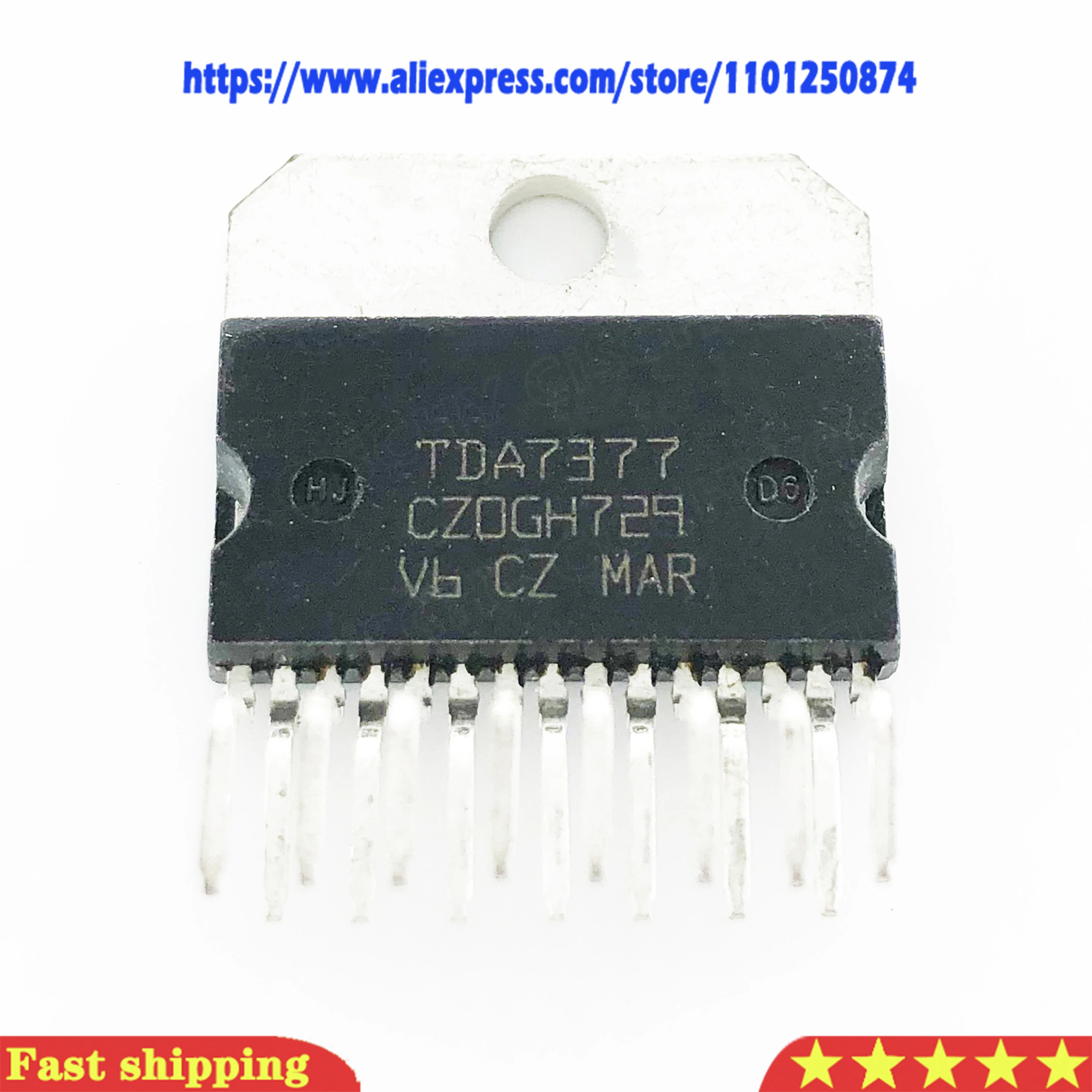 5PCS  TDA7377 TDA7377A=CD7377CZ YD7377  ZIP-15    original  IC  original In Stock