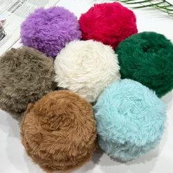 Coarse Yarn Imitates Rabbit Hair Long Haired Mink Fur Line Handmade Crochet and Weaving DIY Jacket Sweater Cat Ear Hat Scarf