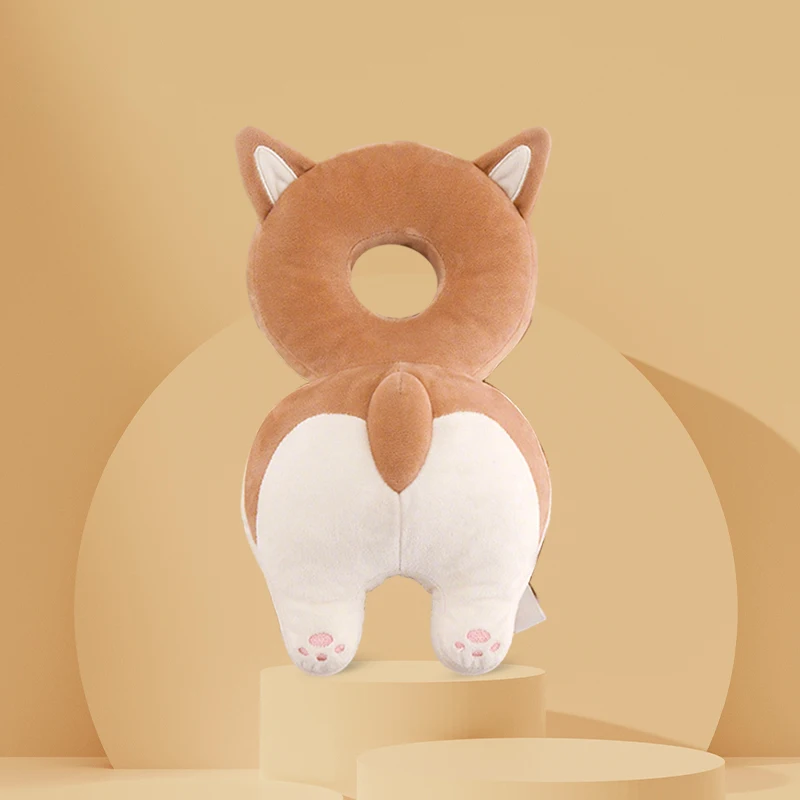 1-3T Toddler Baby Head Protector Backpack Pillow Safety Pad Cushion Prevent Injured Cartoon Security Pillow Protective Headgear