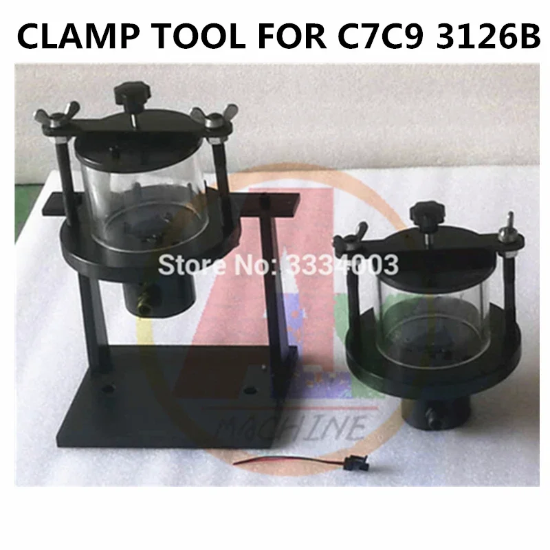 

Medium pressure common rail support for CAT C7C9 3126 HEUI testing, injector diesel oil collector