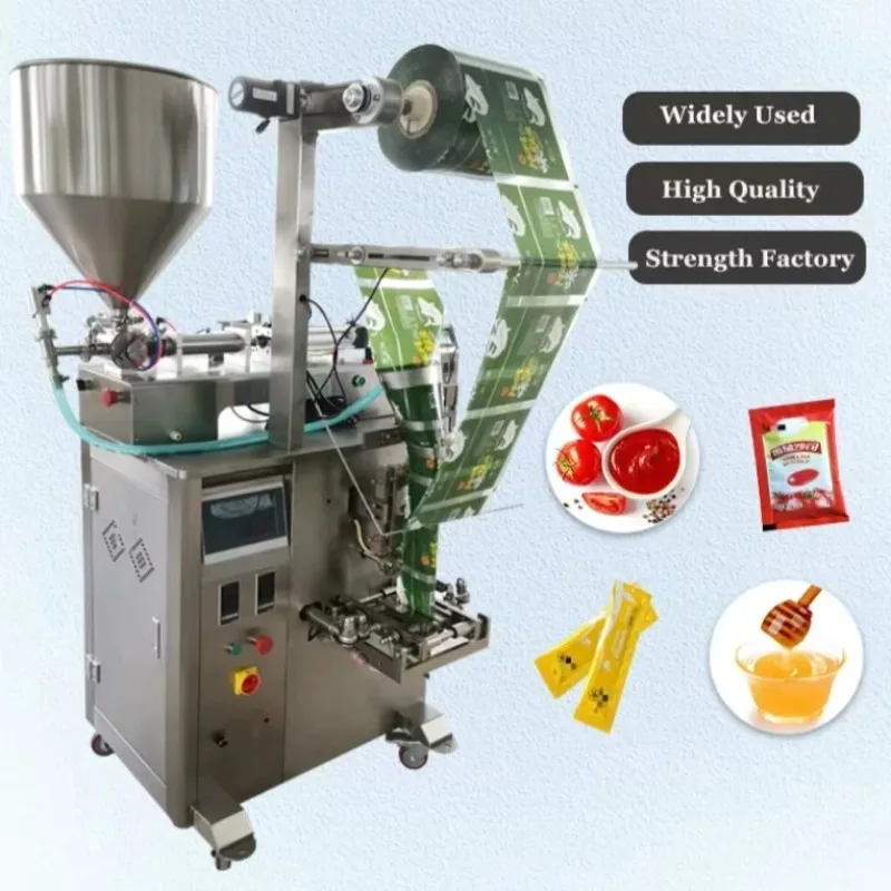 Vacuum Vertical Packaging Machine With Air Extraction, Automatic Bag Sealer For Food Preservation