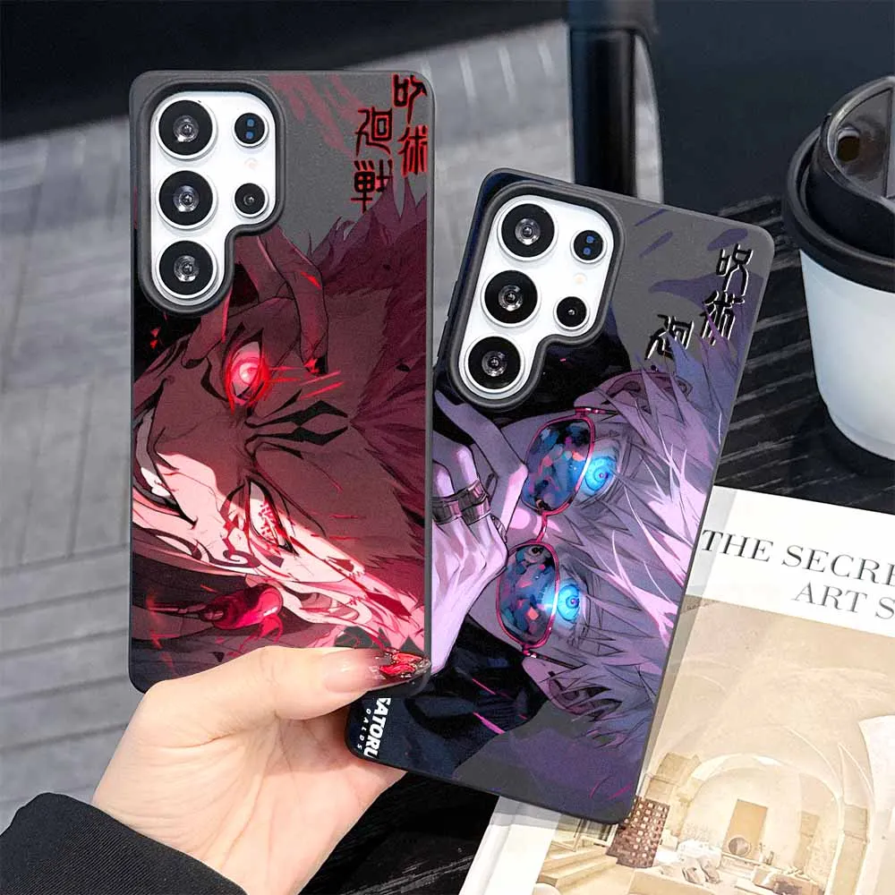 

Jujutsu Kaisen Gojo Satoru For Samsung S25 Edge S24 S23 S22 S21 S20 S10E S10 FE Note 20 10 Ultra Plus Pro Lite Phone Case