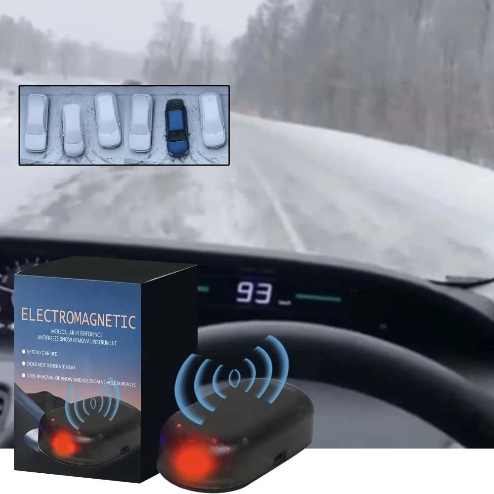 USB Rechargeable Snow Removal Tool Molecular Antifreeze Mini Ice Scraper Multifunction Deicer Instrument for Vehicle Use