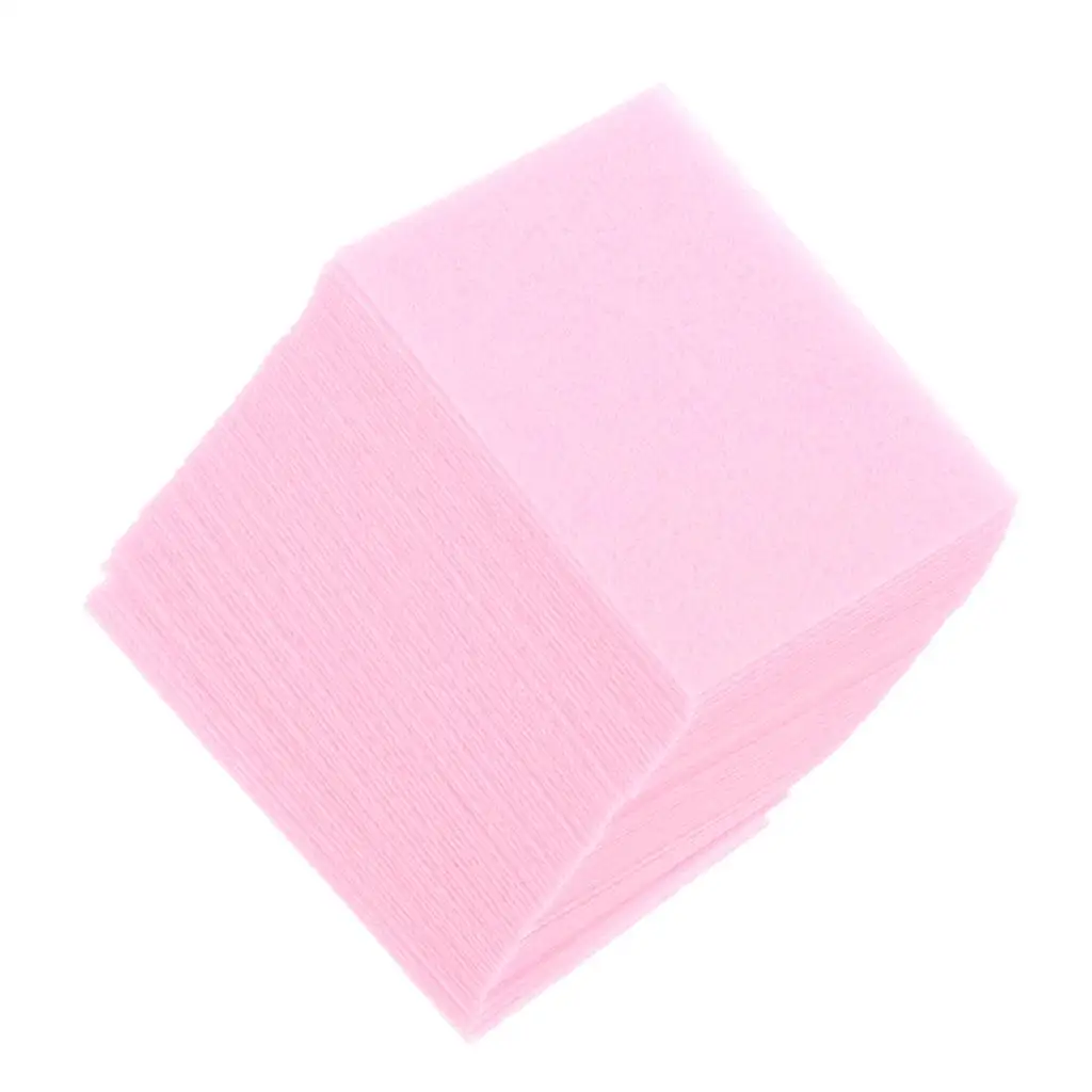 Pak van 700 stuks pluisvrije nageldroge doekjes |   Ideaal voor nagellakremover, gelafwerking, nagelvoorbereiding en reiniging - 6x3,6 CM