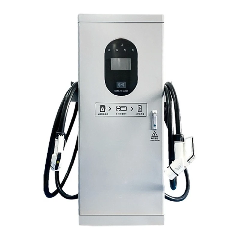 New energy vehicle charging pile station fast charging pile DC charging pile 80kw double gun integrated
