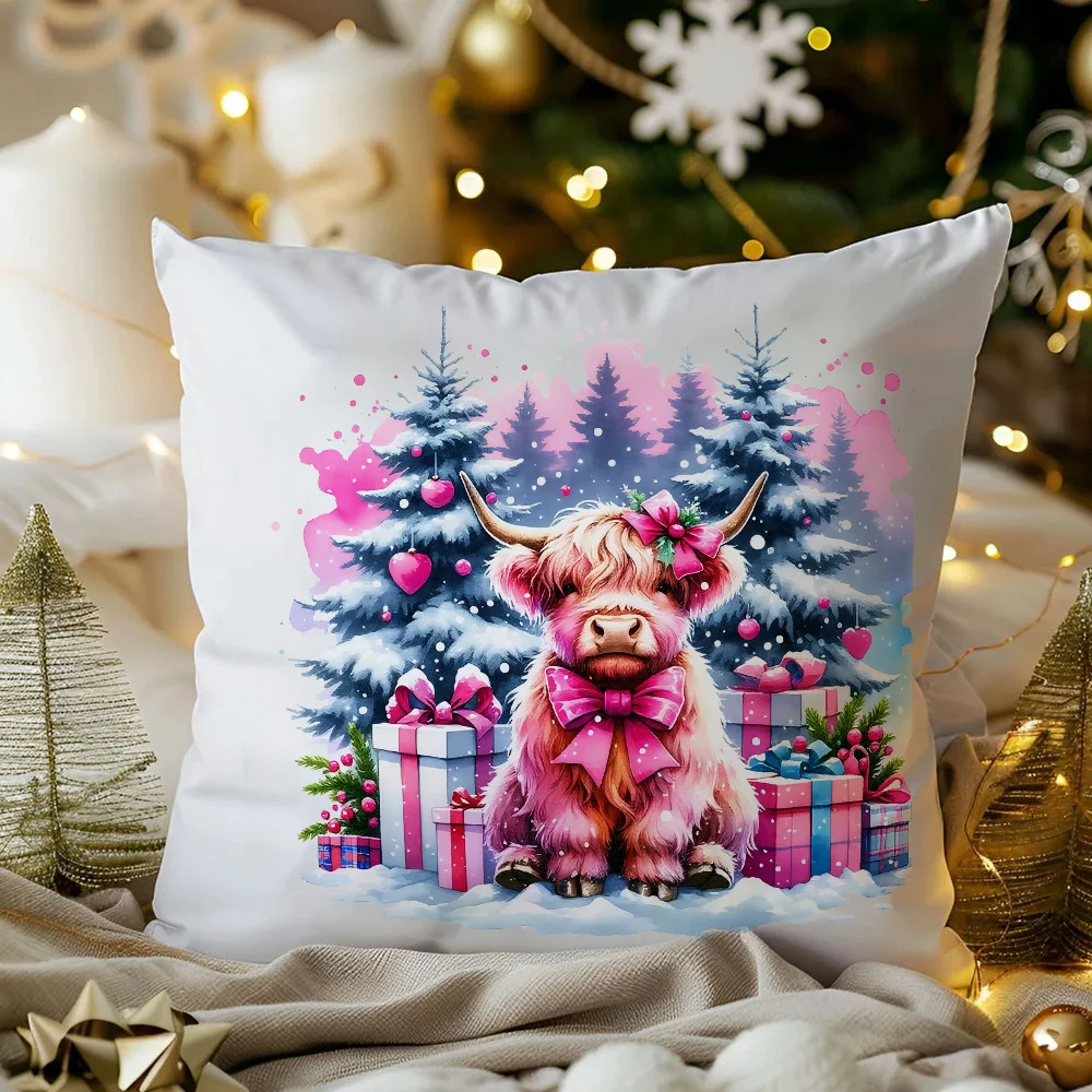 شارات فينيل لطيفة منفوشة على شكل بقرة هايلاند مكونة من 6 قطع - عالية الجودة وسهلة الاستخدام، للملابس التي تصنعها بنفسك وديكور المنسوجات المنزلية #4