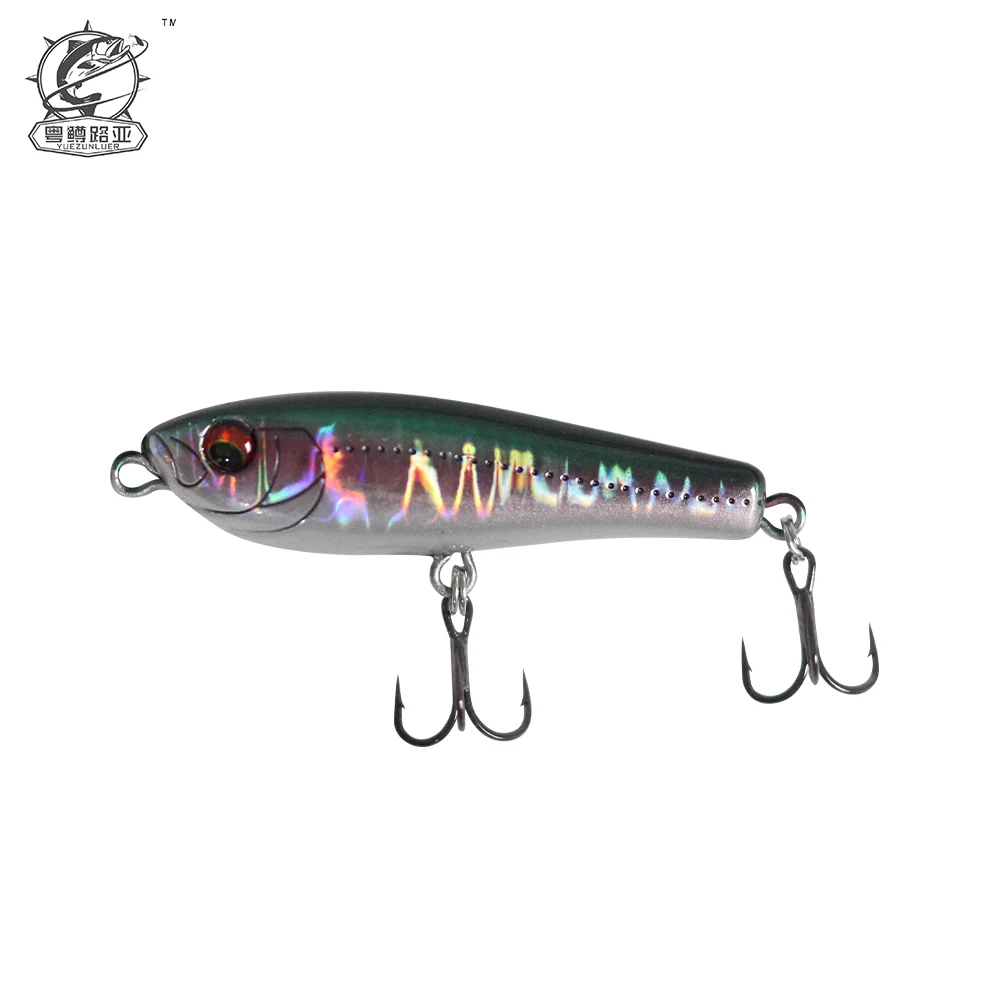 1 Stück schwimmender Mini-Bleistift 50mm 2g Top water Angel köder Wobbler Kunst plastik Hart köder für Barsch Hecht Forelle Bass Tackle