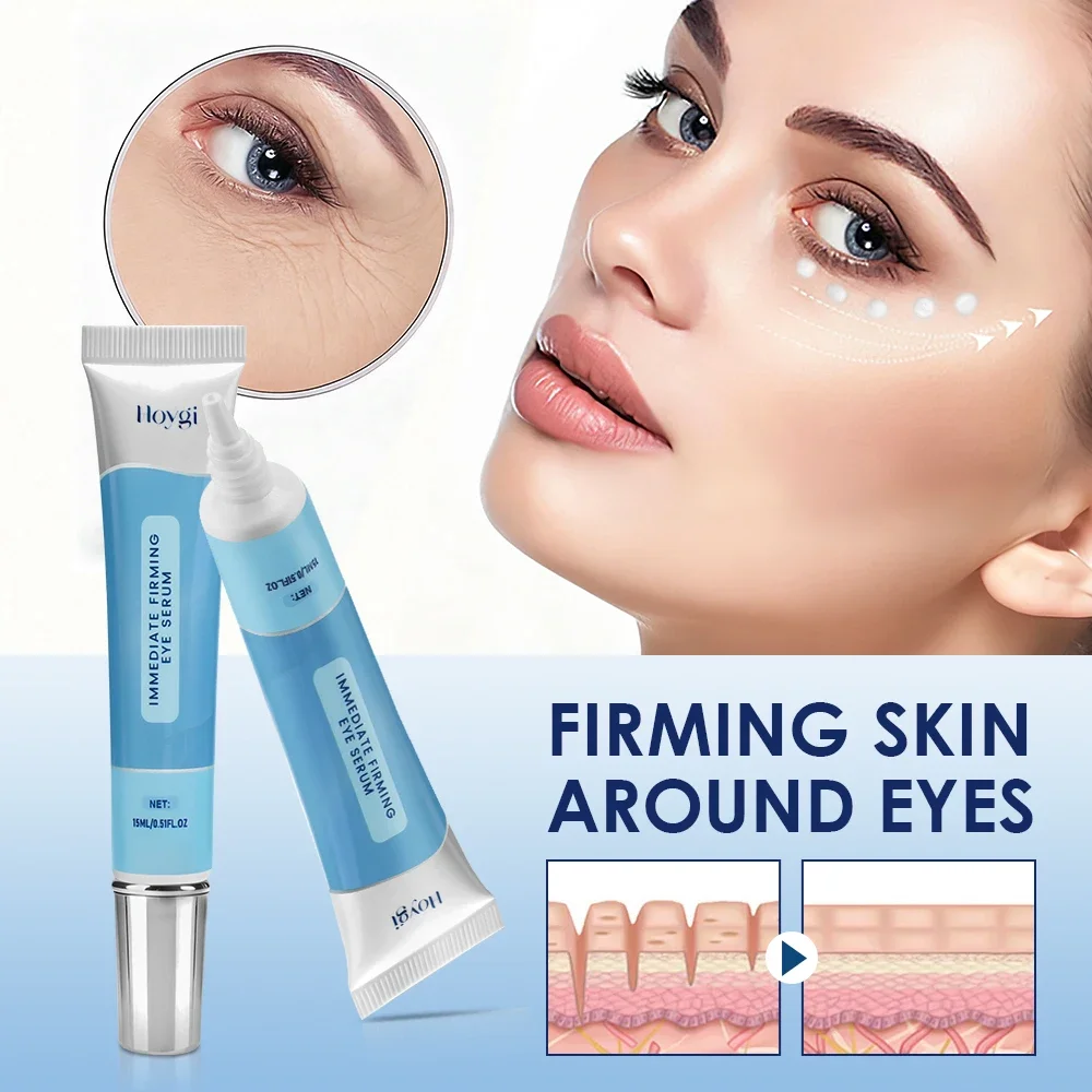Collagen Eye Cream Moisturizing Minimize Puffiness Firming Fades Fine Lines Eye Care Gel Beauty Eye Skin Eye Serum with Peptide