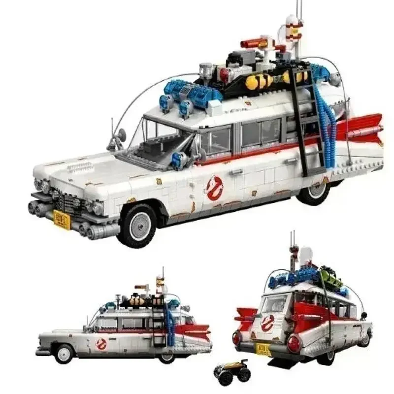 2352 PCS ECTO-1 Creative Vehicle Building Block Compatible with 10274 Bricks Toy Car Model Car Kit for Adults gift