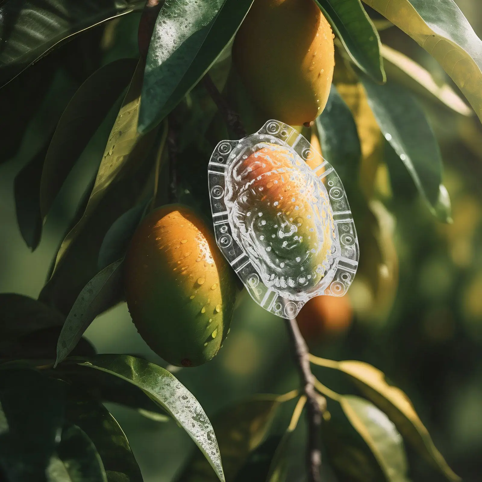 

Reusable Transparent Acrylic Fruit Shaping Mold for Ginseng Melon Vegetable Growth Clear Gardening Tool Small Fruit Forming Mold