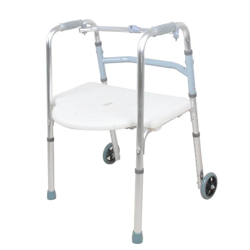 Disabled Use Orthopedic Medical Mobility Wheeled Walker Device With Seat For Seniors Adult Elderly Patient