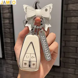 TPU Car Key Case Cover for Changan CS35PLUS CS35 Plus CS55 PLUS CS75 PLUS Eado UNI-T UNI K Oushang X5 X7 EV 2019 - 2022 Keychain