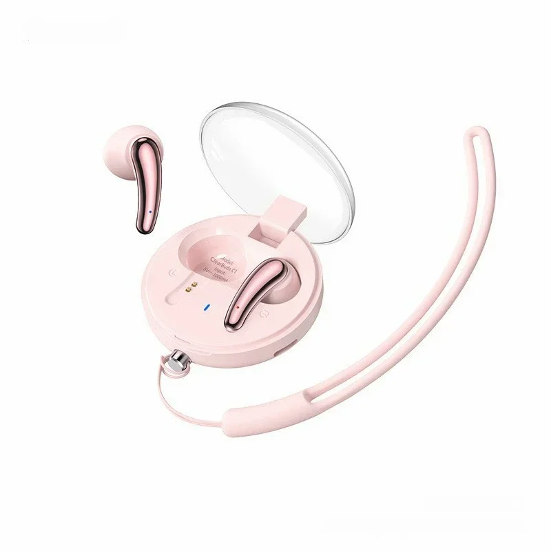 REMAX ClearBuds C1 Elves Series - Auricolari wireless di alta qualità per giochi e musica con bassa latenza e chiamate facili