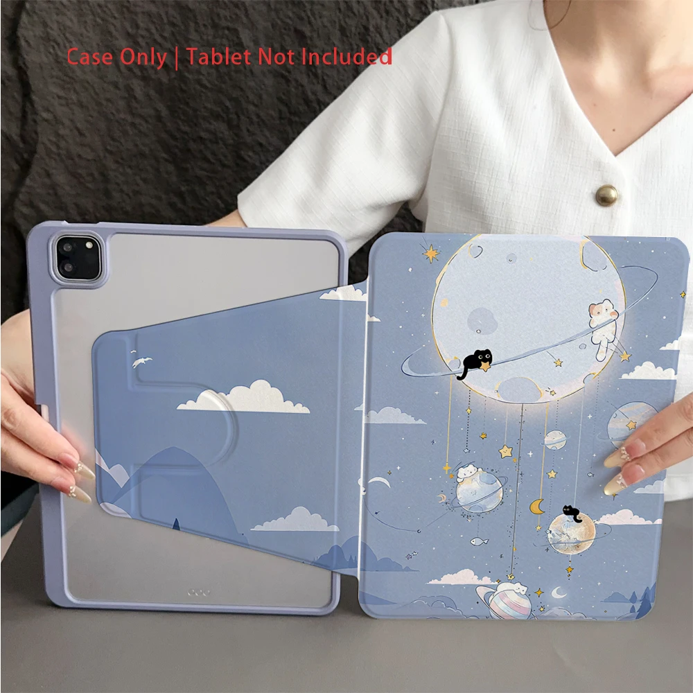 

Case for Samsung pad,Foldable Tablet Case Compatible with Samsung For Galaxy Tab S7/S8/S9