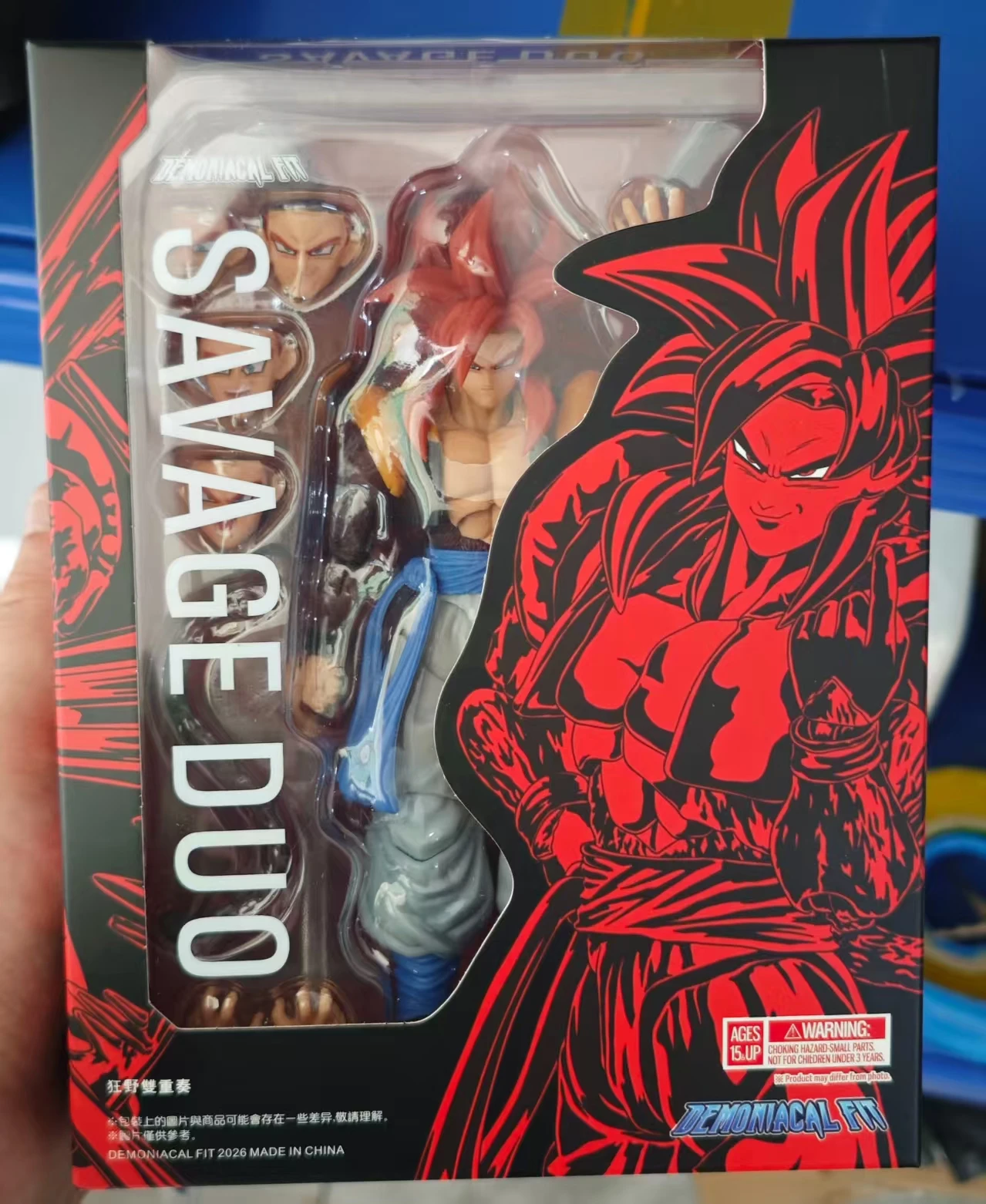 Demoniacal Fit Dragon Ball SHF GT Super Saiyan SSJ4 Gogeta Anime
