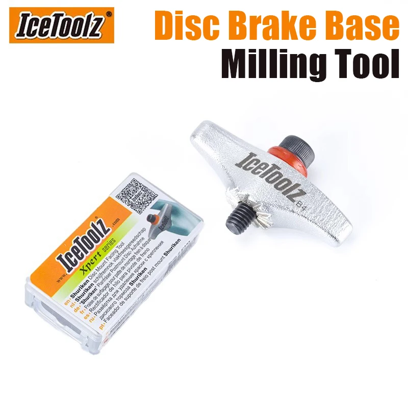 Icetoolz Original E272 Bike Disc Mount Sanding Tool for Erasing