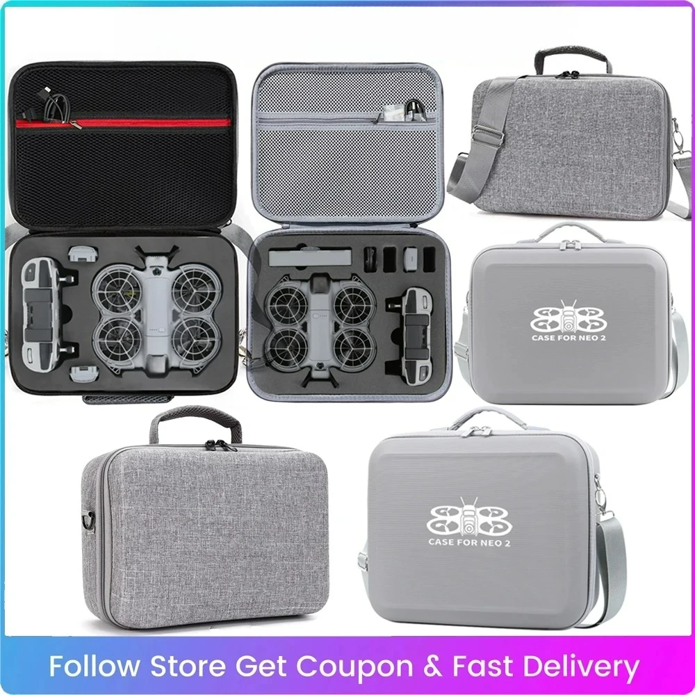 For DJI NEO 2 Portable Storage Bag Shoulder Travel Carring Case Handheld Case For DJI NEO 2 RC N3 Drone Accessories