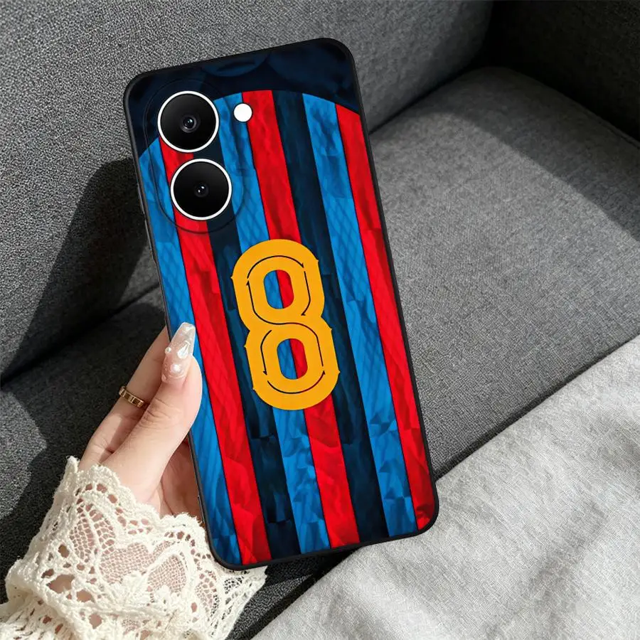 Capa de Telefone para Xiaomi Poco X8 Pro Max X5 C85 X3 F5 X7 F7 F6 M7 F8 Ultra X4 C71 F4 Estilo Futebol Fashion Cool