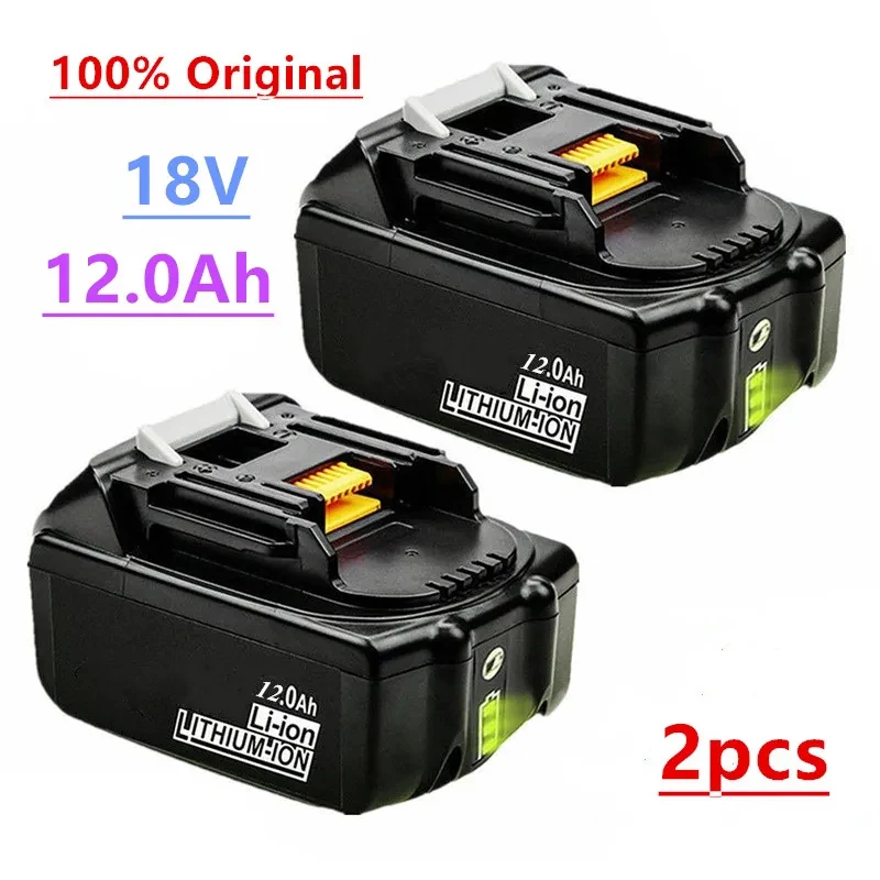 18V 12Ah Is Used To Upgrade The Lithium Battery Of Makita Cordless CXT Series Power Tools Bl1830 Bl1850 Bl1840 Bl1860 Bl1815.