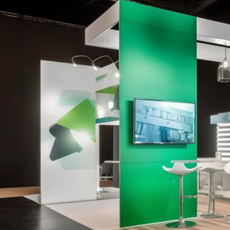 Custom Tradeshow Booth Display Modular Exhibition Booth Design Expo Display Fair Stall Portable Trade Show Booth