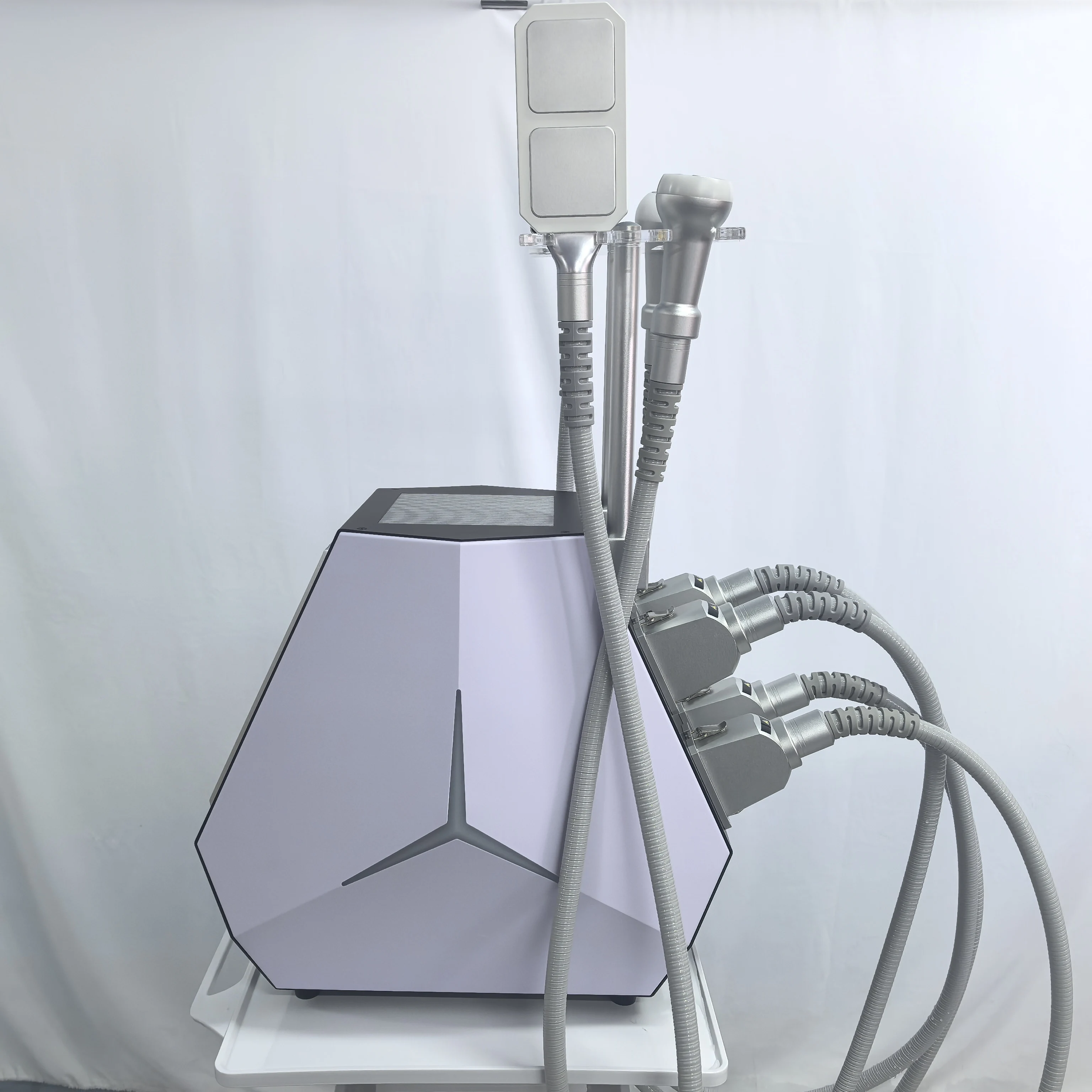 4 in 1 Strumenti freddi e caldi Rassodante Cryo TShock Corpo Macchina dimagrante Raffreddamento Scultura Congelamento Rimozione del grasso Rafforzamento Crio