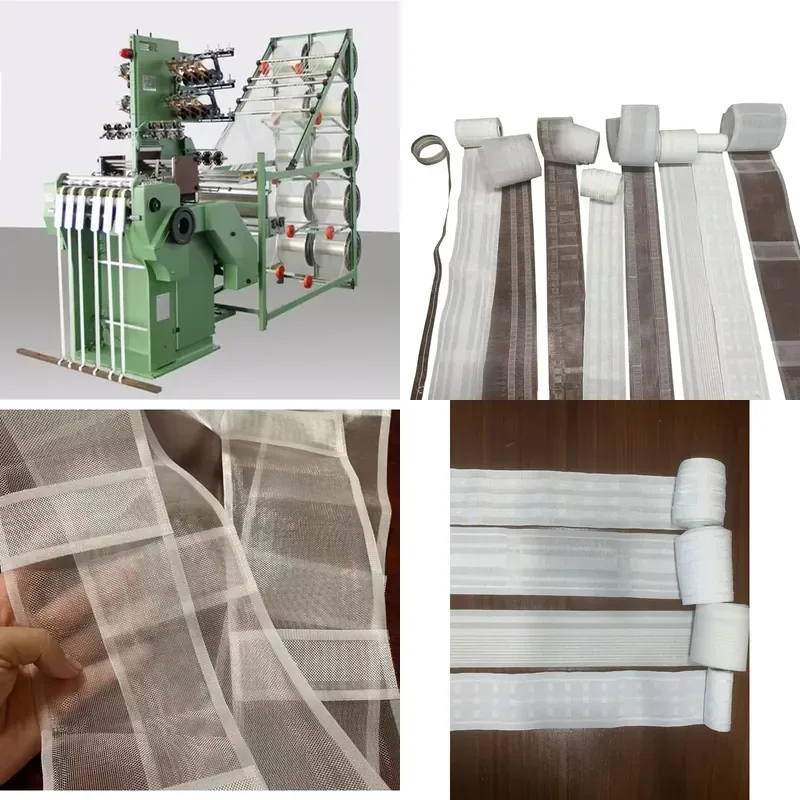 Narrow Fabric Textile Shuttleless Loom for Ribbon Weaving Label Curtain Production Machine