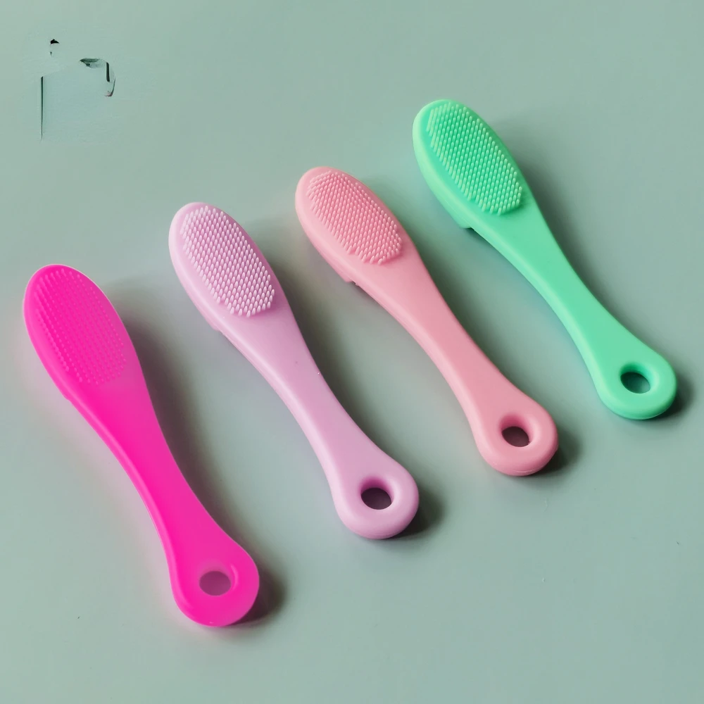 Dog Cat Cleaning Supplies Soft Pet Finger Brush Cats Brush Toothbrush Tear Stains Brush Eye Care Pets Cleaning Grooming Tools