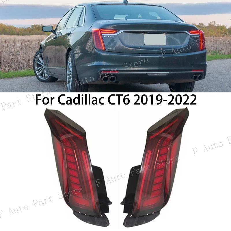 

Taillight Taillamp For Cadillac CT6 2019 2020 2021 2022 Car Rear Bumper Tail Light Brake Stop Turn Signal Lamp Rearlamp